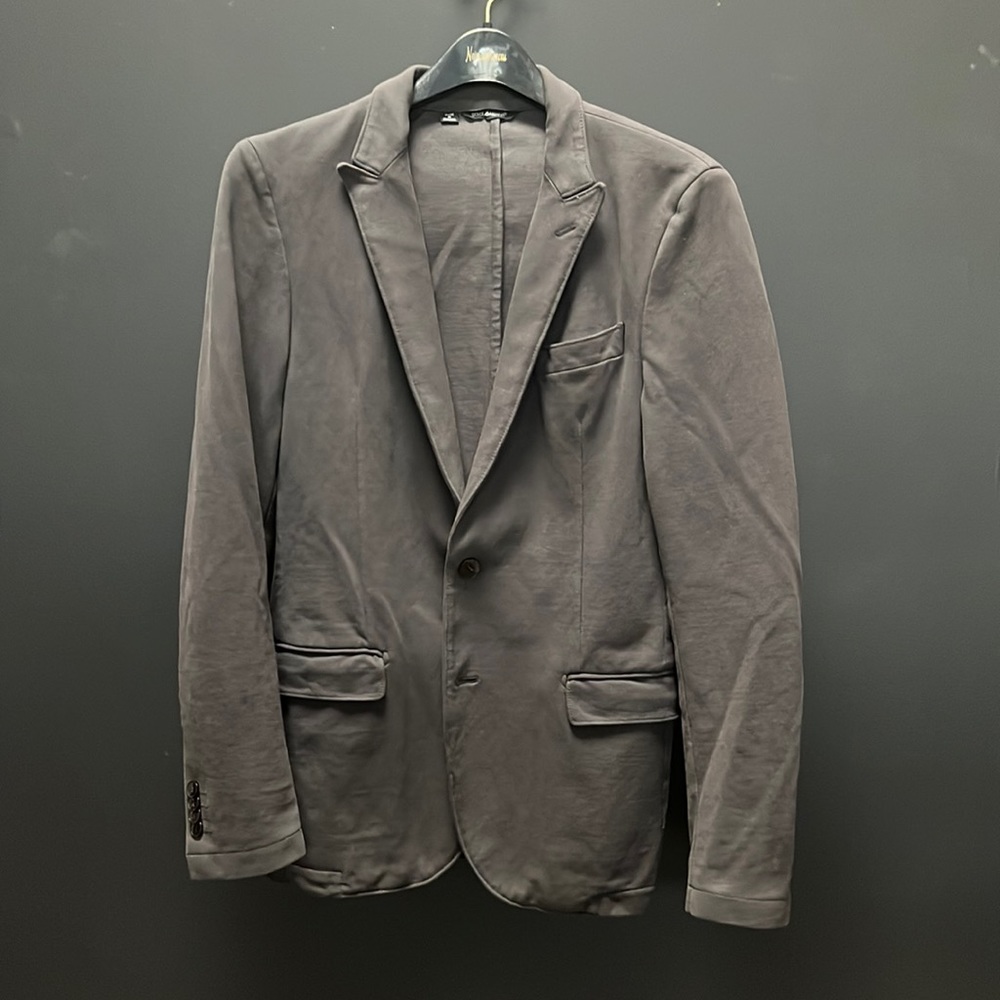 Dolce & Gabbana Unlined One-Button Blazer. 46 European, 36 US